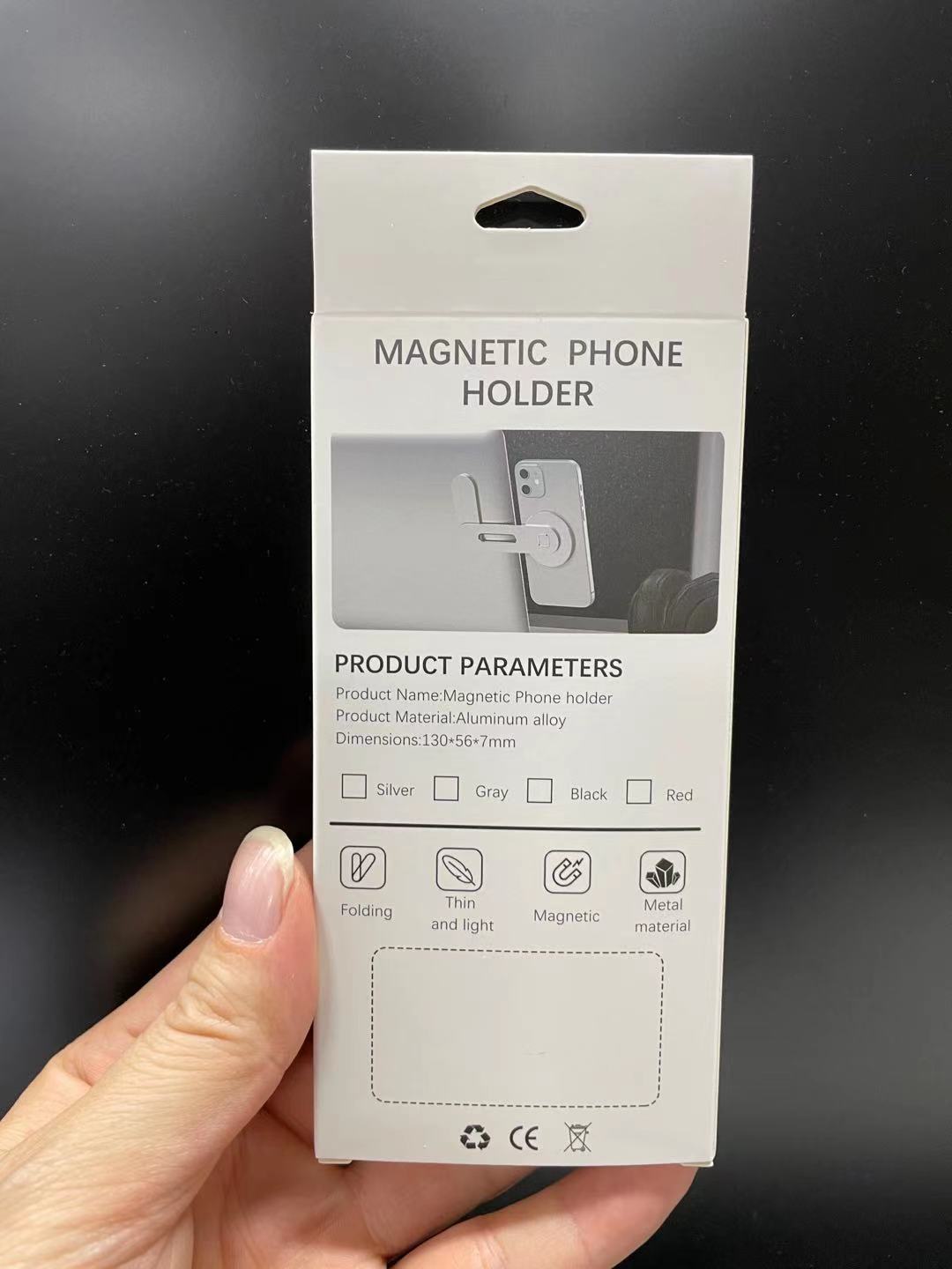 Magnetic Laptop Phone Holder